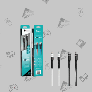 CABLE FOXBOX ROUND PRO TIPO-C A LIGHTNING 1MT